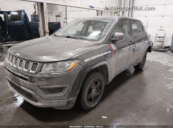 3C4NJDAB4JT135206 2018 JEEP COMPASS Black Front left