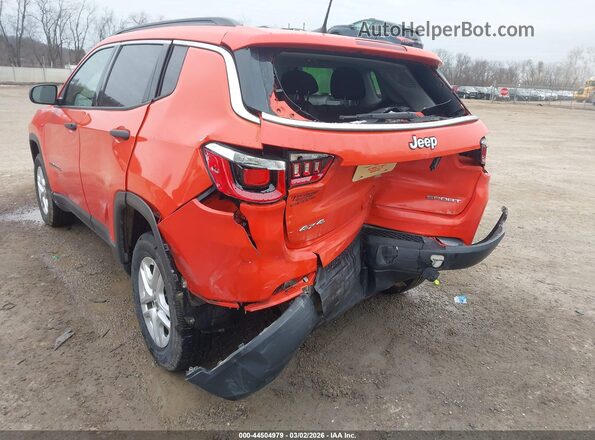 3C4NJDAB8KT811545 2019 JEEP COMPASS Orange 