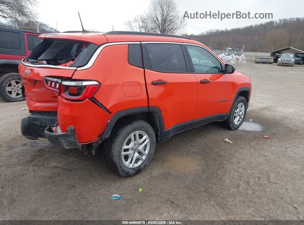 3C4NJDAB8KT811545 2019 JEEP COMPASS Orange 