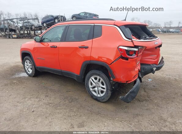 3C4NJDAB8KT811545 2019 JEEP COMPASS Orange 
