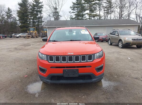 3C4NJDAB8KT811545 2019 JEEP COMPASS Orange 