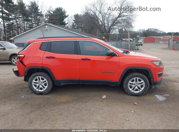 3C4NJDAB8KT811545 2019 JEEP COMPASS Orange 
