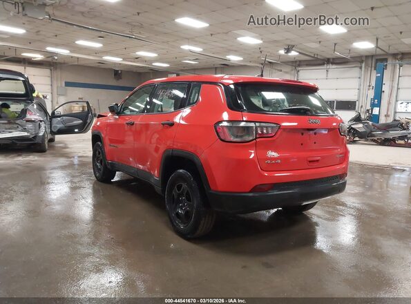 3C4NJDAB9MT551644 2021 JEEP COMPASS Оранжевый Задняя левая четверть