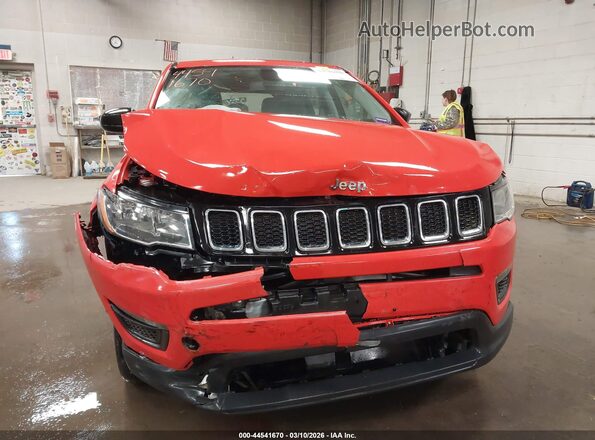 3C4NJDAB9MT551644 2021 JEEP COMPASS Оранжевый Вид спереди