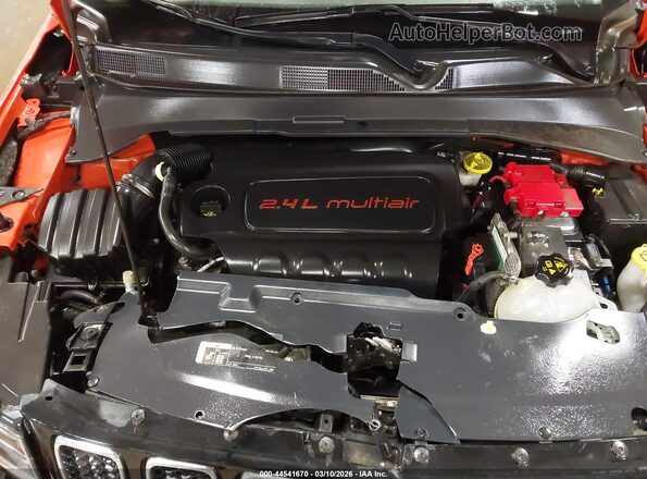 3C4NJDAB9MT551644 2021 JEEP COMPASS Оранжевый Вид сзади