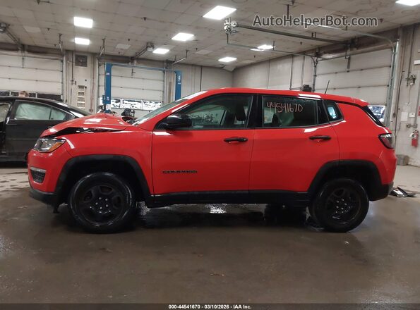 3C4NJDAB9MT551644 2021 JEEP COMPASS Оранжевый Панорамный вид салона 360°