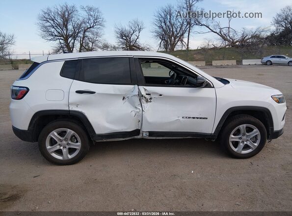 3C4NJDAN5PT519871 2023 JEEP COMPASS 4D 4WD (NEW) White 360 interior view