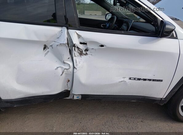 3C4NJDAN5PT519871 2023 JEEP COMPASS 4D 4WD (NEW) White Front view