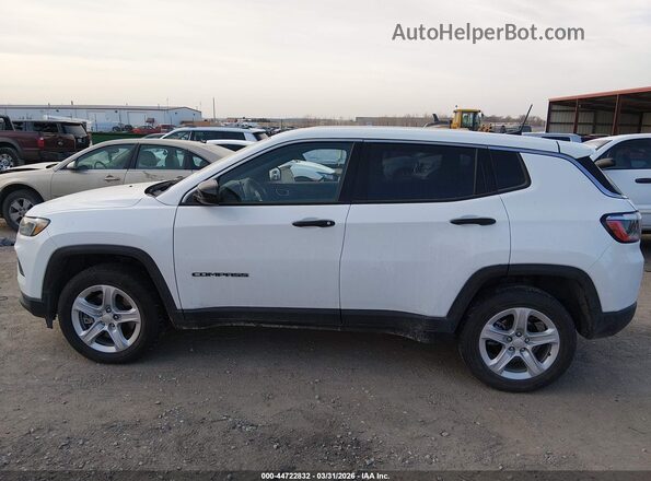 3C4NJDAN5PT519871 2023 JEEP COMPASS 4D 4WD (NEW) White 