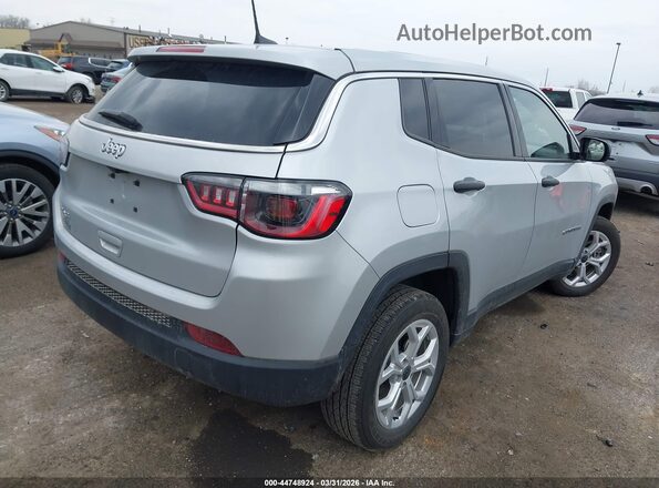 3C4NJDAN6ST566044 2025 JEEP COMPASS Silver უკანა მარჯვენა
