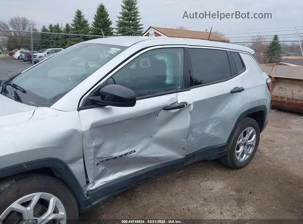 3C4NJDAN6ST566044 2025 JEEP COMPASS Silver წინა ხედი