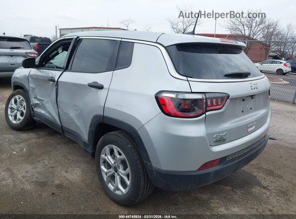 3C4NJDAN6ST566044 2025 JEEP COMPASS Silver უკანა მარცხენა