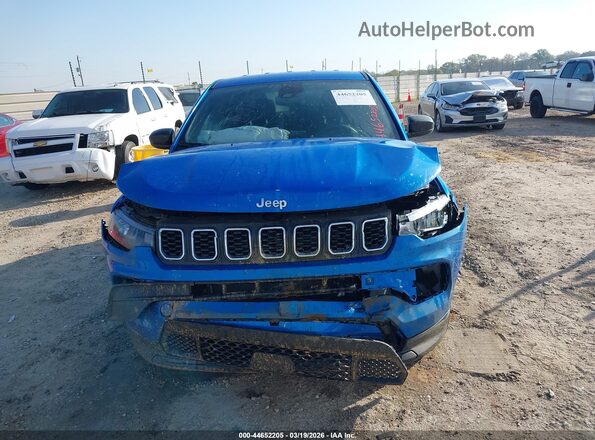 3C4NJDAN9RT175772 2024 JEEP COMPASS Blue Widok z przodu