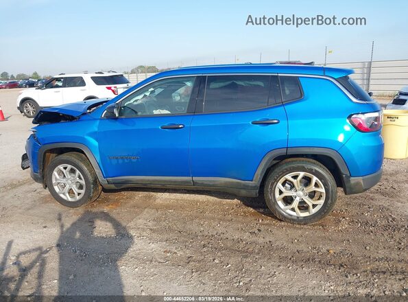 3C4NJDAN9RT175772 2024 JEEP COMPASS Blue Widok wnętrza 360 stopni
