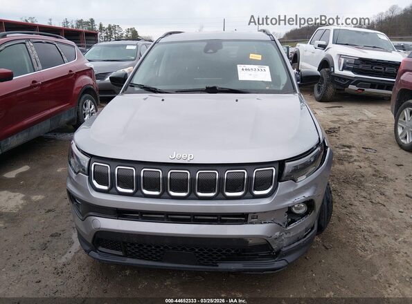 3C4NJDBB1NT232495 2022 JEEP COMPASS Silver ხელსაწყოთა პანელის ხედი