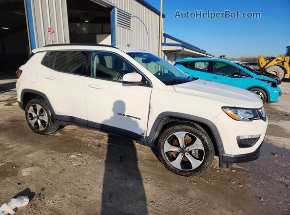 3C4NJDBB2HT650858 2017 JEEP COMPASS White Delantero derecho