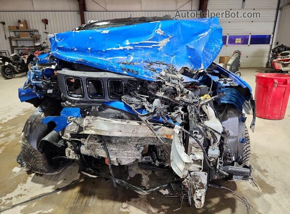 3C4NJDBB2MT506110 2021 JEEP COMPASS Blue Front view