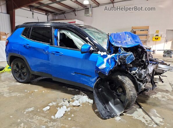 3C4NJDBB2MT506110 2021 JEEP COMPASS Blue Front right