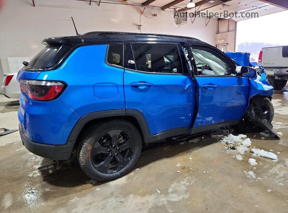 3C4NJDBB2MT506110 2021 JEEP COMPASS Blue Rear right