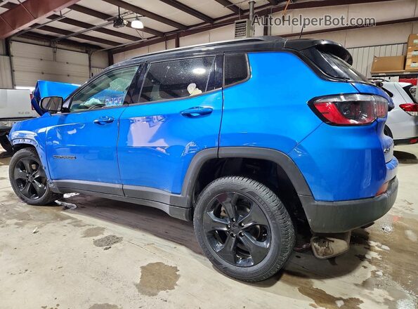 3C4NJDBB2MT506110 2021 JEEP COMPASS Blue Rear left