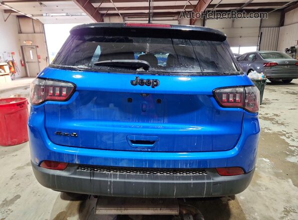 3C4NJDBB2MT506110 2021 JEEP COMPASS Blue Rear view
