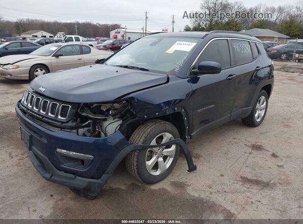 3C4NJDBB3JT265041 2018 JEEP COMPASS Dark Blue Առջևի ձախ երեք քառորդ տեսարան