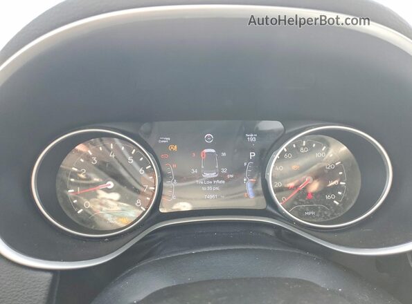 3C4NJDBB4KT767820 2019 JEEP COMPASS Gray 