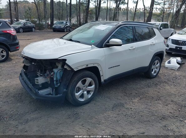 3C4NJDBB7KT807923 2019 JEEP COMPASS Белый Передняя левая четверть