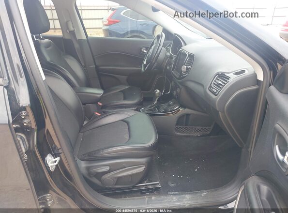 3C4NJDBB9KT623180 2019 JEEP COMPASS Black Vista interior delantera