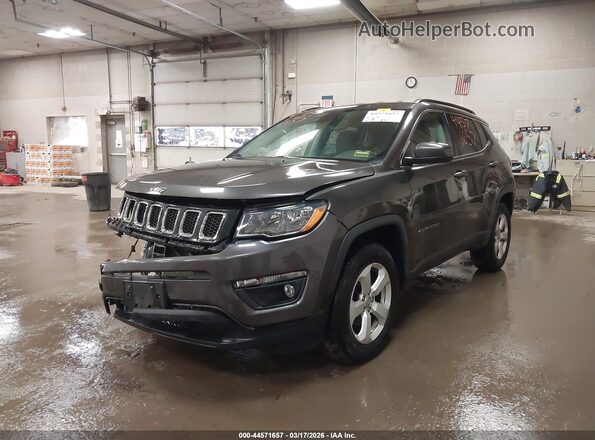 3C4NJDBB9LT132674 2020 JEEP COMPASS Gray Передня ліва чверть