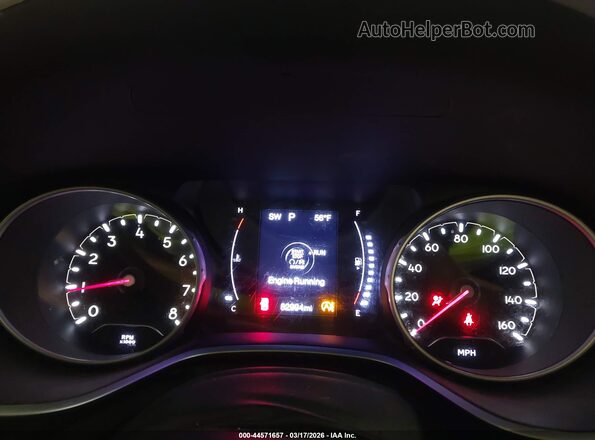 3C4NJDBB9LT132674 2020 JEEP COMPASS Gray Вид задніх сидінь