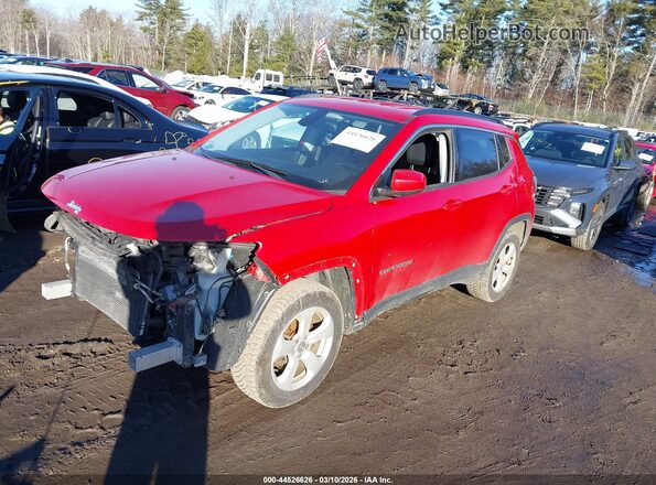3C4NJDBBXJT113399 2018 JEEP COMPASS Red 