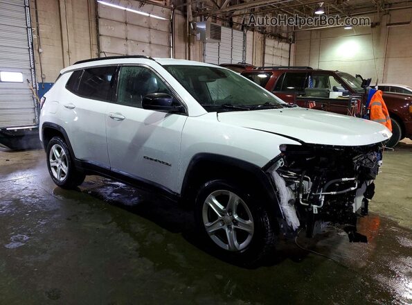3C4NJDBN4PT553038 2023 JEEP COMPASS White Przód prawy