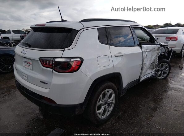 3C4NJDBN4ST529945 2025 JEEP COMPASS White Trasero derecho
