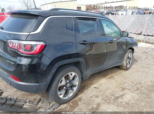 3C4NJDCB0KT678714 2019 JEEP COMPASS Black Trasero derecho