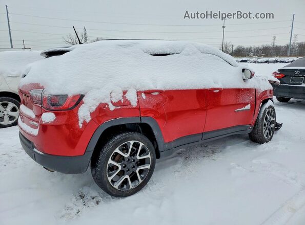 3C4NJDCB1KT734353 2019 JEEP COMPASS Red 
