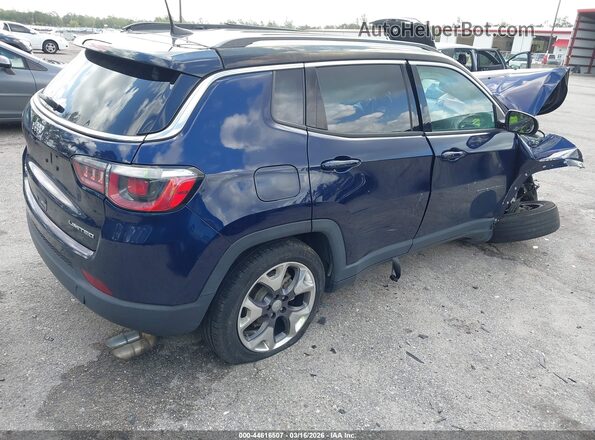 3C4NJDCB2LT167359 2020 JEEP COMPASS Blue Trasero derecho