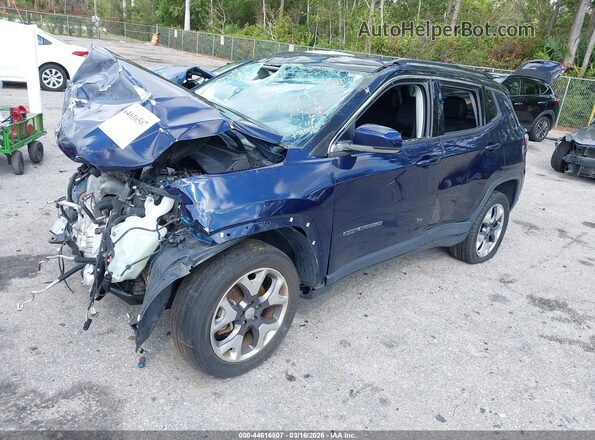 3C4NJDCB2LT167359 2020 JEEP COMPASS Blue Vista tres cuartos delantera izquierda