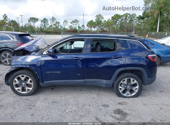 3C4NJDCB2LT167359 2020 JEEP COMPASS Blue Vista interior trasera
