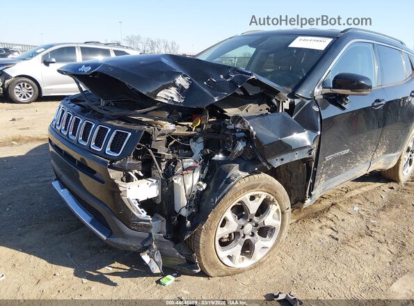 3C4NJDCB4KT742141 2019 JEEP COMPASS Черный Вид спереди