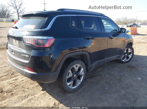 3C4NJDCB4KT742141 2019 JEEP COMPASS Черный Задняя правая четверть