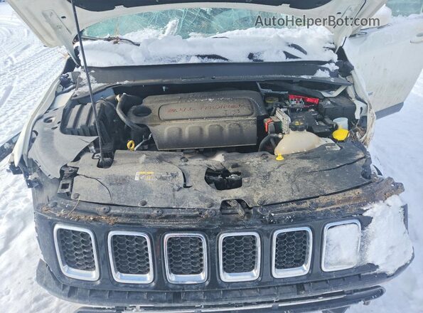 3C4NJDCB4MT559163 2021 JEEP COMPASS White Engine compartment view