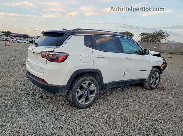 3C4NJDCB4MT596150 2021 JEEP COMPASS White Trasero derecho