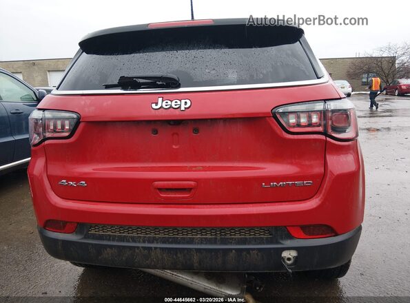 3C4NJDCB5JT116869 2018 JEEP COMPASS Red 