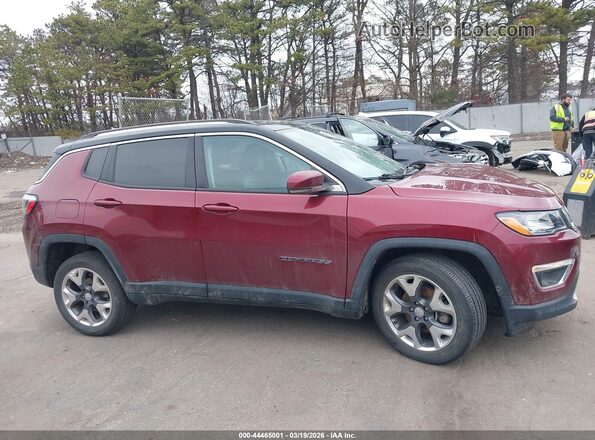 3C4NJDCB5MT563349 2021 JEEP COMPASS Red Vista interior trasera