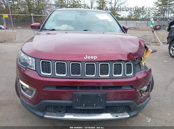 3C4NJDCB5MT563349 2021 JEEP COMPASS Red Vista del cuadro de instrumentos
