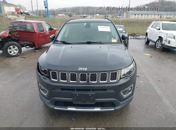 3C4NJDCB6HT666625 2017 JEEP NEW COMPASS Синий Вид щитка приборов