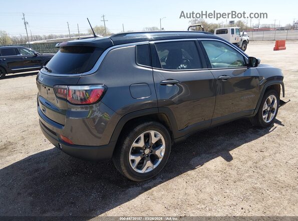 3C4NJDCB6JT255893 2018 JEEP COMPASS Серый Задняя правая четверть