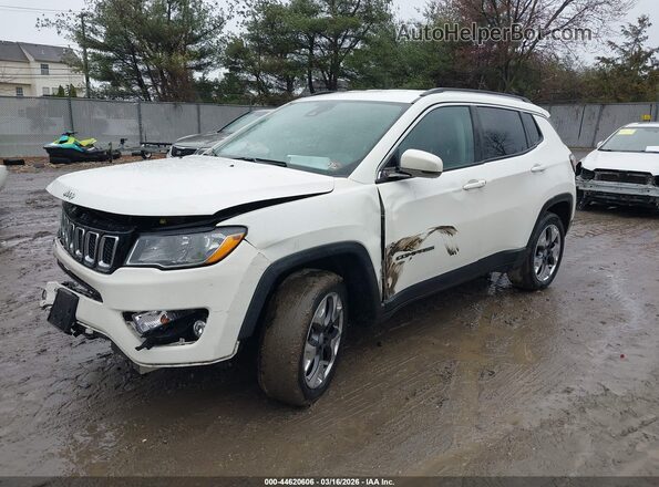 3C4NJDCB8MT512282 2021 JEEP COMPASS White Առջևի ձախ երեք քառորդ տեսարան