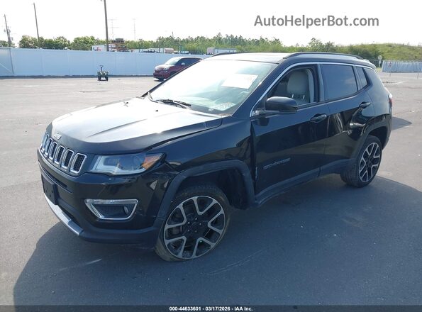 3C4NJDCB9HT689087 2017 JEEP NEW COMPASS Черный Передняя левая четверть